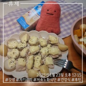 갓생 저속노화식단 영양식 건강한식습관 동기부여 자기관리 식단 건강한삶 ryujex 류제