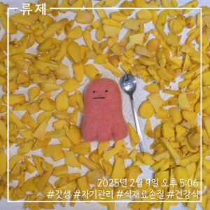 ryujex 류제 갓생 저속노화식단 건강한식습관 건강한삶 동기부여 루틴 식재료손질 생강손질